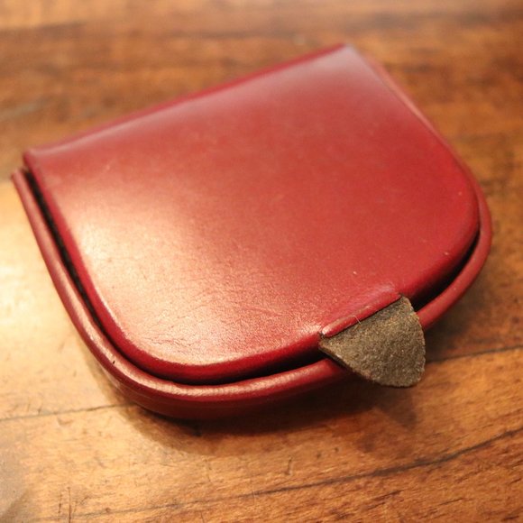 VINTAGE UNISEX European Change Purse - small, brown and useful!! - Picture 2 of 3